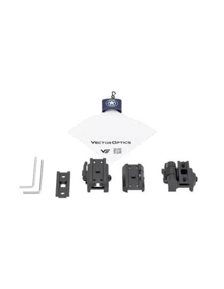 Set On in 1 Visor Punto rojo Maverick + Magnificador - Vector Optics