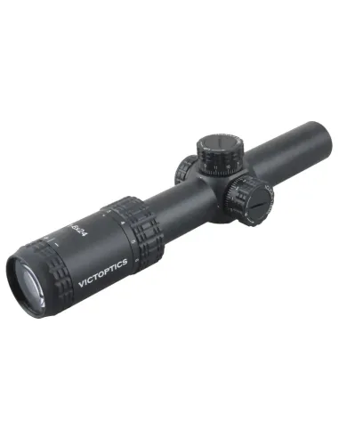 Visor LPVO S6 1-6X24 Montura Alta Negro - Victoptics