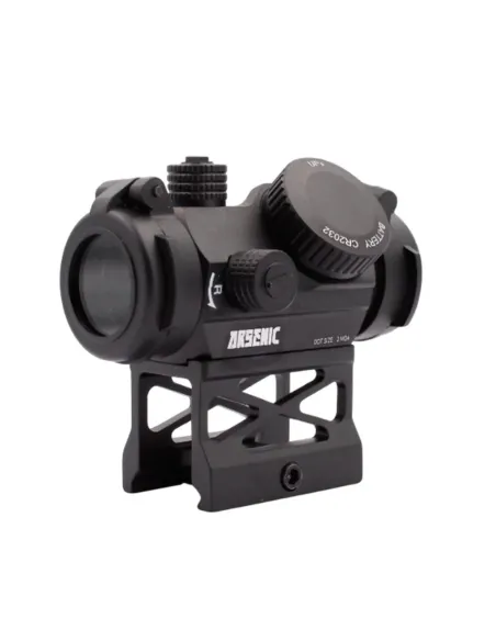 VISOR ARSENIC ARGON RED DOT AS01N NEGRO