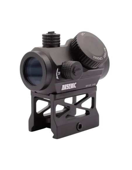 VISOR ARSENIC ARGON RED DOT AS01N NEGRO