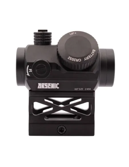 VISOR ARSENIC ARGON RED DOT AS01N NEGRO