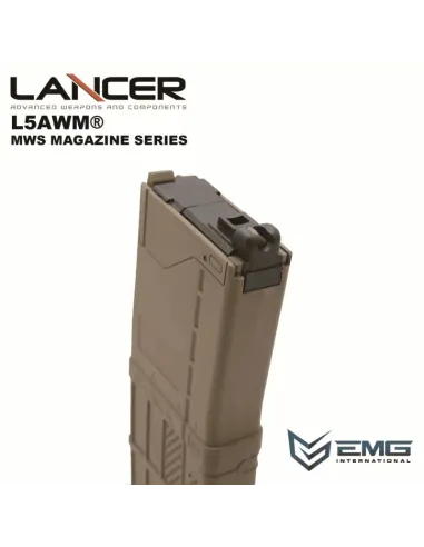 Cargador Gas MWS GBB Lancer L5 AWA 35 Bolas - AngryGun