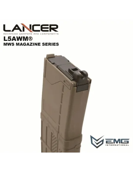 Cargador Gas MWS GBB Lancer L5 AWA - AngryGun