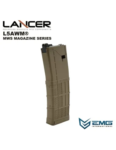 Cargador Gas MWS GBB Lancer L5 AWA 35 Bolas - AngryGun