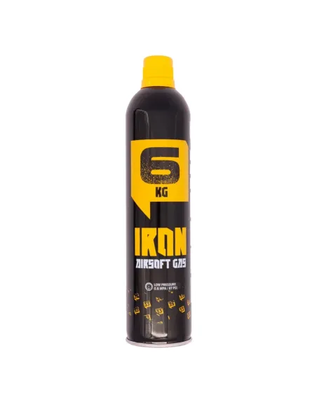 GAS IRON 6kg con Silicona - 600ml - ARSENIC