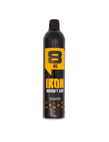 GAS IRON 8kg SIN Silicona - 600ml - ARSENIC