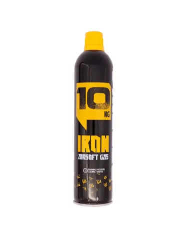 GAS IRON 10kg CON Silicona - 600ml - ARSENIC