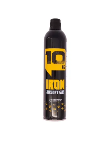 GAS IRON 10kg SIN Silicona - 600ml - ARSENIC