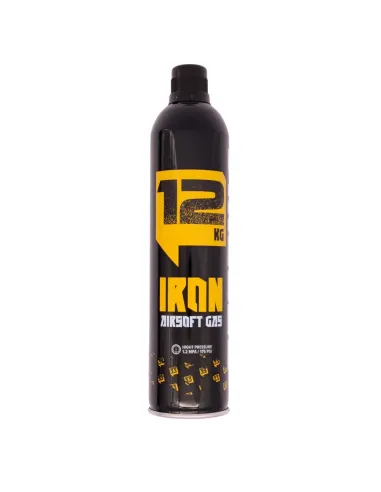 GAS IRON 12kg SIN Silicona - 600ml - ARSENIC