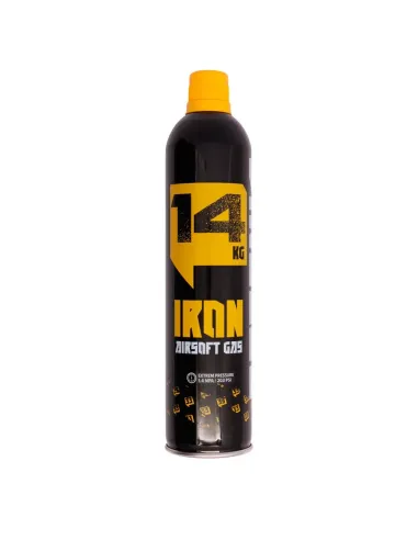GAS IRON 14kg CON Silicona - 600ml - ARSENIC