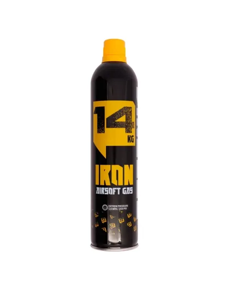 GAS IRON 14kg CON Silicona - 600ml - ARSENIC
