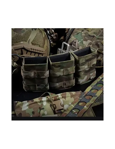 Portacagador M4 Triple Rápido Rígido - Wosport