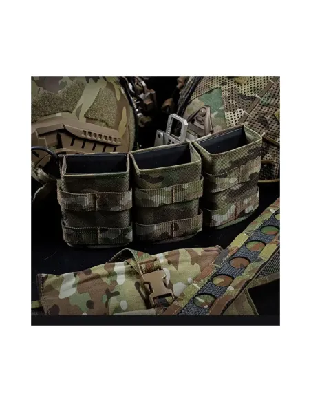 Portacagador M4 Triple Rápido Rígido - Wosport