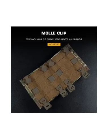 Portacagador M4 Triple Rápido Rígido - Wosport