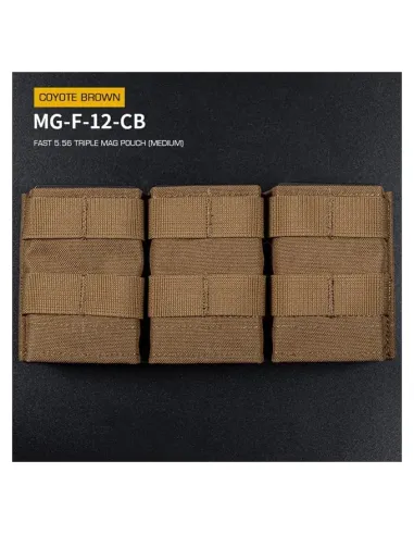 Portacagador M4 Triple Rápido Rígido - Wosport