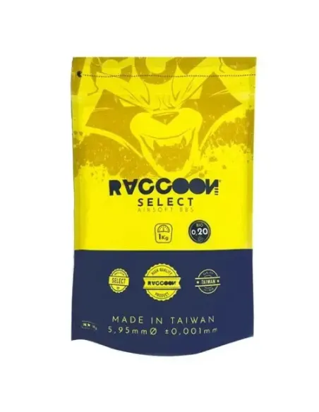 Bolas Select BIO 0.20 1kg - Raccoon