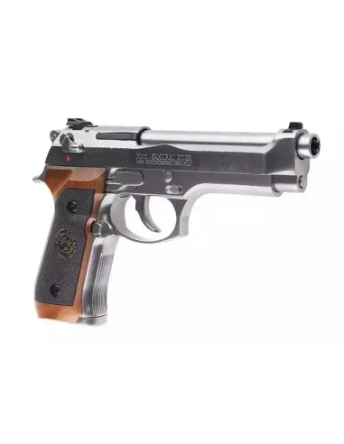 Pistola GBB M92 SPS Fullmetal  Plata - WE