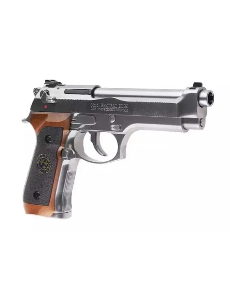 Pistola GBB M92 SPS Fullmetal  Plata - WE