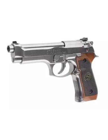 Pistola GBB M92 SPS Fullmetal  Plata - WE