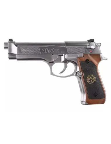 Pistola GBB M92 SPS Fullmetal  Plata - WE