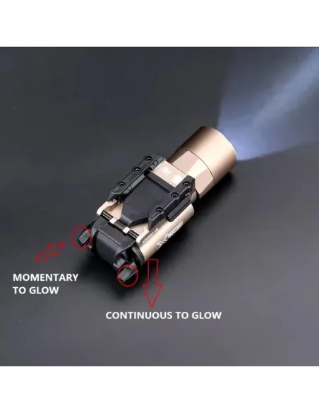 Linterna Táctica 300U Negra