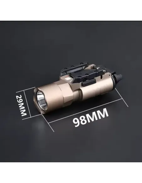 Linterna Táctica 300U Negra