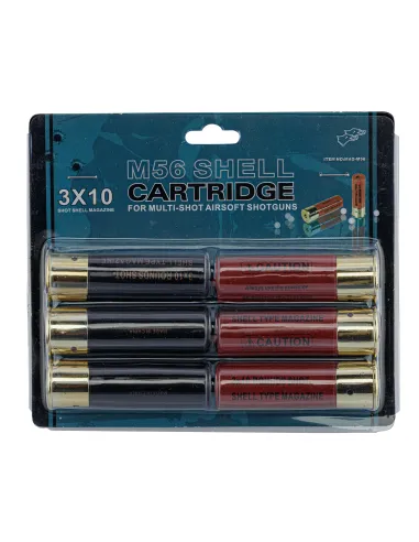 Pack 6 Cartuchos Escopeta  Fabarm