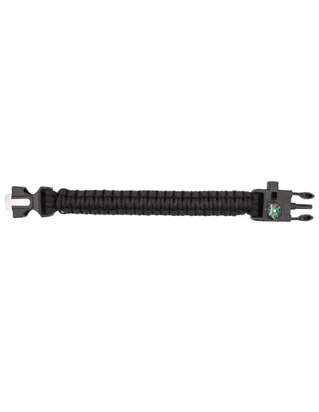 Pulsera Paracord con Pedernal y Brujula - IMMORTAL