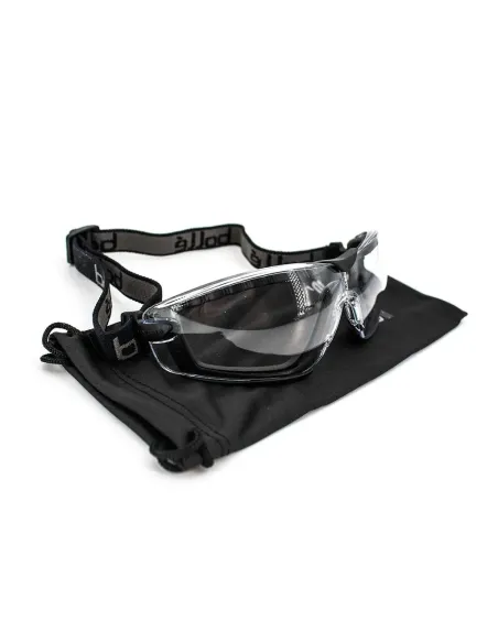 Gafa Cobra Lente Transparente Negra - BOLLE
