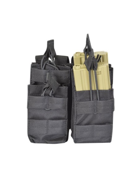 Porta Cargador Doble M4 (4) Foraventure - Negro