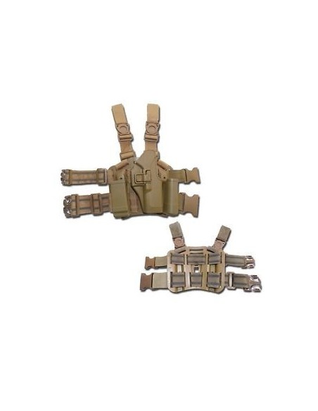 Pistolera Pierna RigidaGLK - TAN