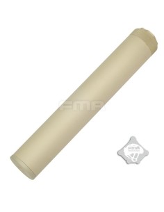 Silenciador FMA Specter F38X228,6mm Tan