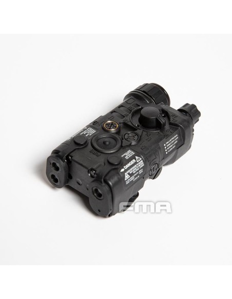 Laser Rojo FMA Linterna LAB PEQ-NGAL - Negro