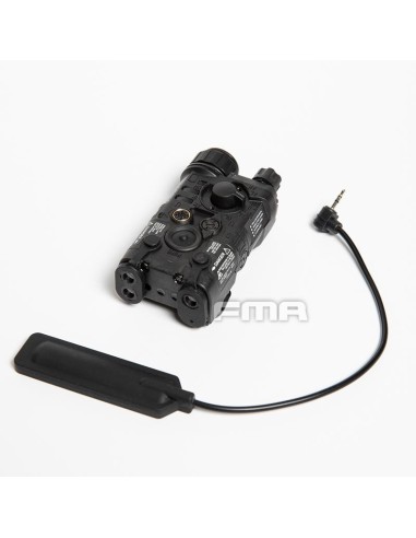 Laser Rojo FMA Linterna LAB PEQ-NGAL - Negro