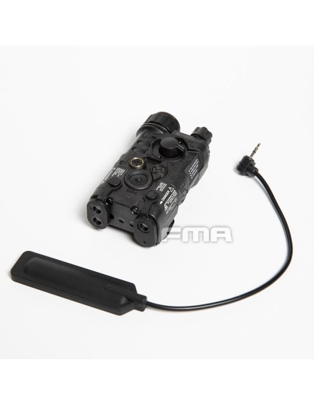 Laser Rojo FMA Linterna LAB PEQ-NGAL - Negro