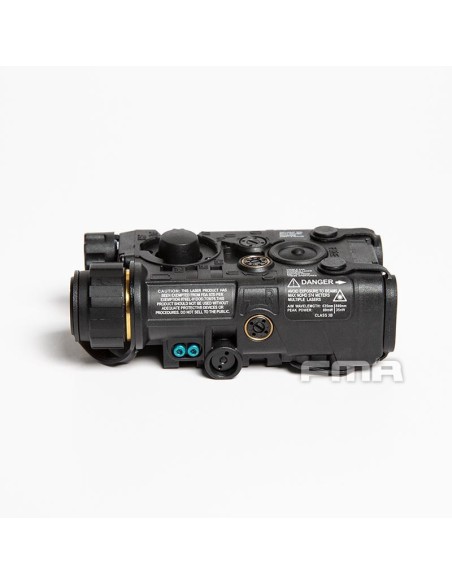 Laser Rojo FMA Linterna LAB PEQ-NGAL - Negro
