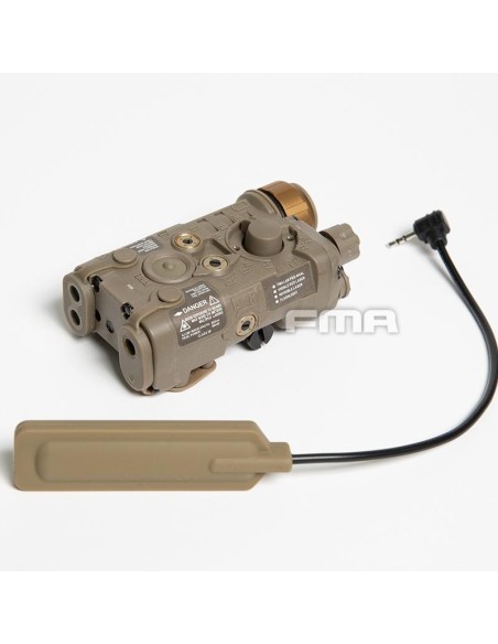 copy of An/Peq-15 FMA Linterna Laser Rojo Tan