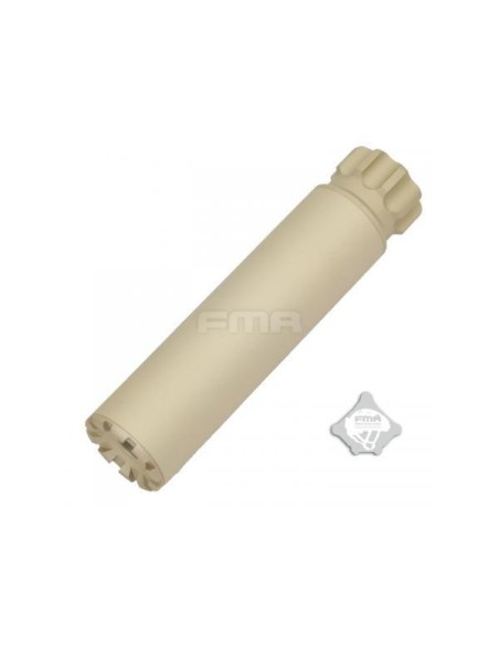 Silenciador FMA Specter F35x152mm Tan