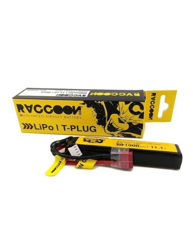 Bateria Raccoon PRO - 11.1V 1000MAH 25/50C Stick
