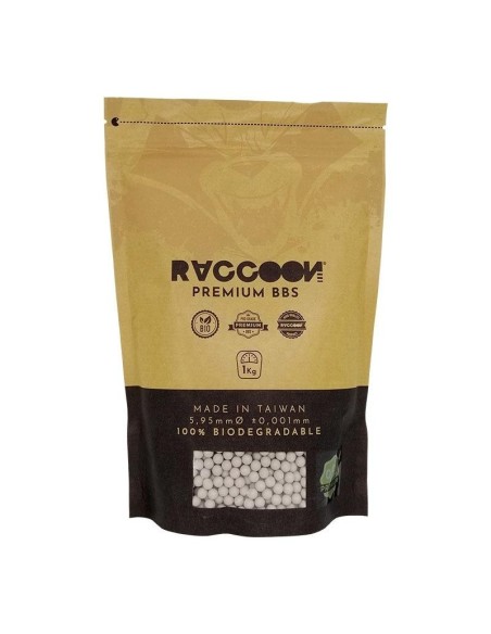 Bolas BIO Raccoon PREMIUM BB's - 0.28 (1KG)