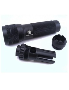Silenciador + Bocacha AK PBS - Negro