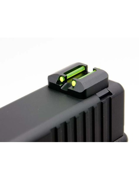 Alzas aluminio con fibra para G17 - AIP