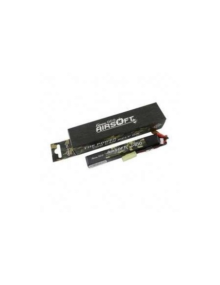 Lipo 7.4v 1400mah 25c stick - GENS ACE