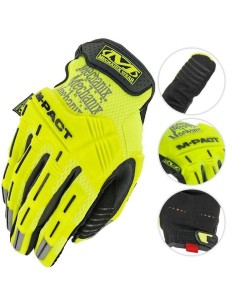 Guantes Mechanix M-Pact Hi-Viz