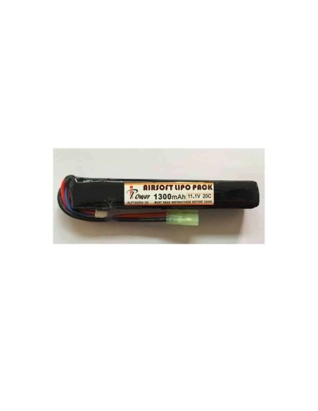 Batería Lipo 11.1 - 1300 mah 20C - Tubo - IPower