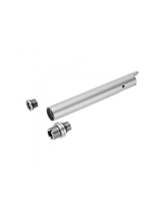 Cañon externo Hi-Capa 5.1 Fixed Two Way Silver - NINE BALL