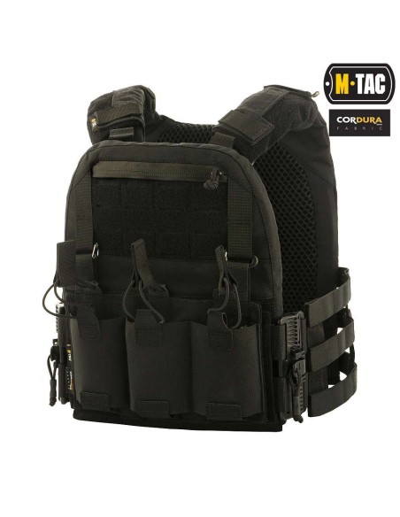 Chaleco Plate Carrier Cuirass QRS NEGRO - M-Tac