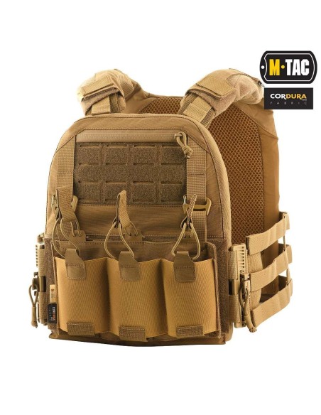 Chaleco Plate Carrier Cuirass QRS TAN - M-Tac