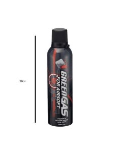 Gas Puff Dino 12kg Green Gas con silicona 250ml